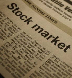 Stock market news.. - Stock market in new papers