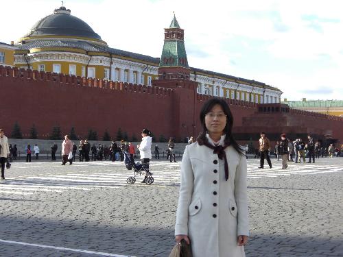 In Moscow -  It's during my visit in Moscow from Oct 20 to Oct26.