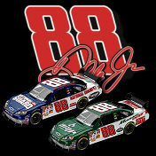 Dale Jr 88 cars - Dale Earnhardt Jr avatar of both 88 cars.