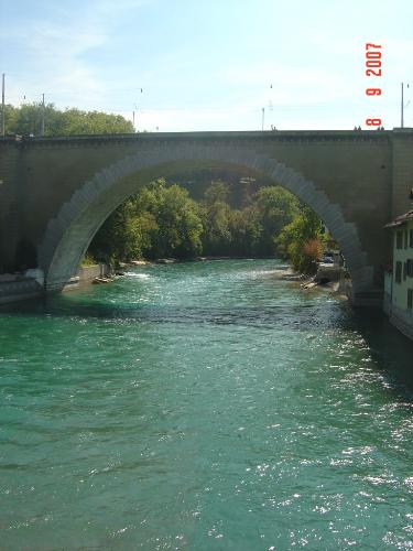 aar river - a bridge on the Aar River