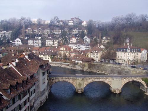 aar river - view of the river Aar