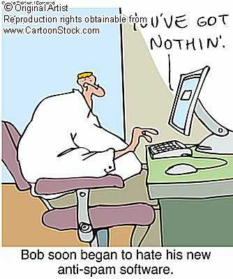 Spam mail - Somthing that all internet users with a email will encounter