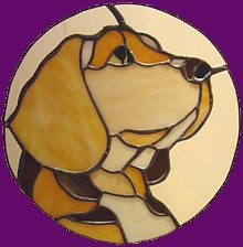 glass painting - A painting on glass