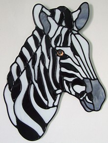 glass painting - A painting on glass