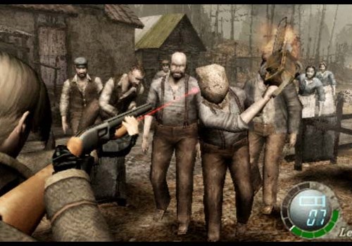 RE 4 - townsfolk against Leon - Resident Evil 4, known in Japan as biohazard 4 (Baiohazado Fo?), is a third-person shooter, published and developed by Capcom. It is the sixth installment in the Resident Evil series. It was released in North America on January 11, 2005 for the Nintendo GameCube, and was later released in Japan on January 27, 2005 and in Europe on March 18, 2005. The game was later ported onto the PlayStation 2 in October 2005, and for the PC and Wii in June 2007. Resident Evil 4 has won numerous game of the year awards.