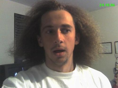 bad hair day - this is when i saw your face.