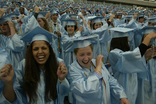 group of peoples  - group of peoples finishing the college