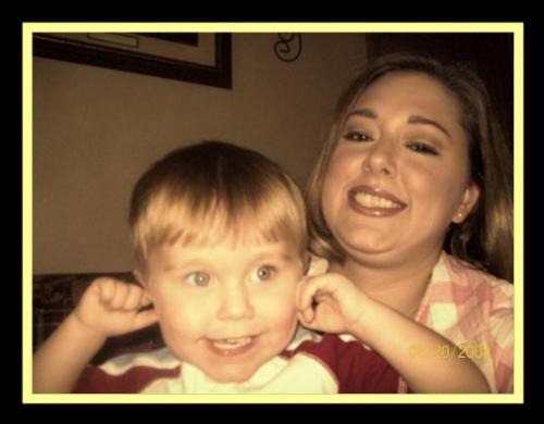 JD and I - Proud Mommy