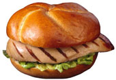 Grilled Chicken - Picture of a Grilled Chicken Sandwich