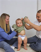 Parents - Parenting takes teamwork from both sides.