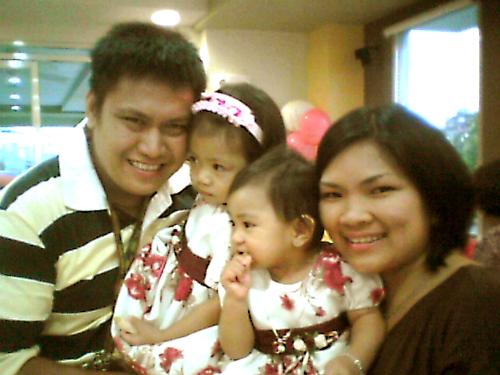 our family - taken last august on my youngest 1st birthday.