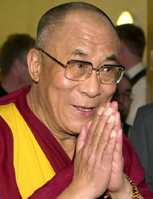 Dalai Lama - A great man with a great smile :)