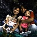 our first family picture - taken at blow up babies serendra last dec 2007