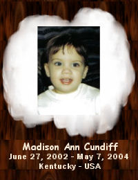 Madi&#039;s Memorial Picture - This is a memorial graphic created from a picture given to me by Hope, Madi&#039;s Grandmother. 