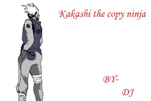 Kakashi - I made this Pic in Paint