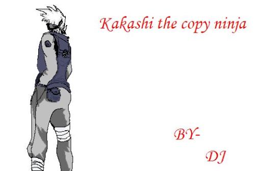 Kakashi The copy ninja - Made in Paint