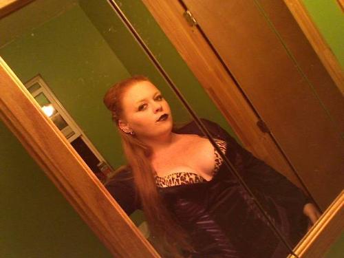Me in my halloween costume - Halloween 2008 - this is a shot of me in my costume...I'm not sure what I was...I was going for the psychobilly/dead pin up look but it didn't quite work as planned.