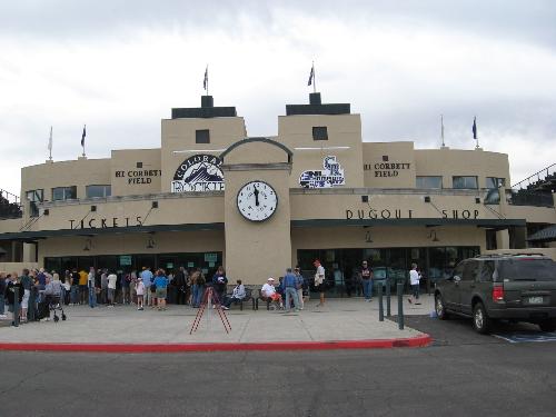 High Corbett Field - Spring training in Arizona.