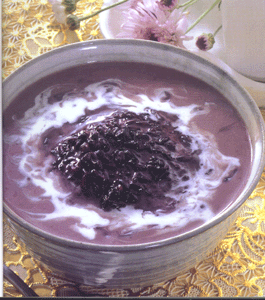 Black Rice - Black rice dessert (chinese style)