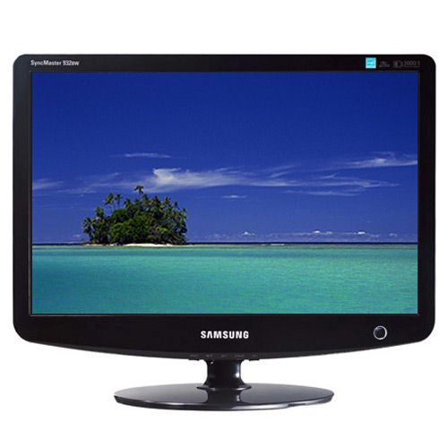 samsung lcd monitor - a samsung lcd wide screen 1' monitor
