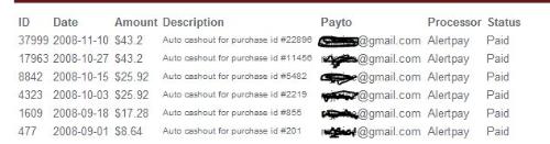 Proof of payment - Proof of payment from megalido