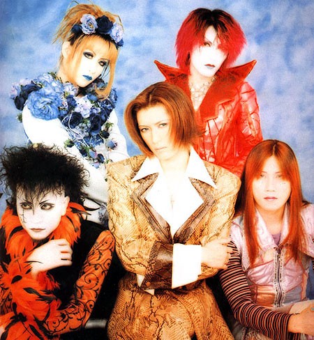 Malice Mizer - Malice Mizer, j-rock visual kei band, with the Au Revoir album.