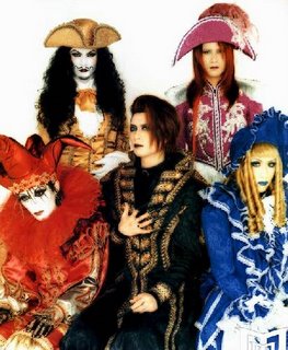 Malice Mizer victorian era - Malice Mizer visual kei band.