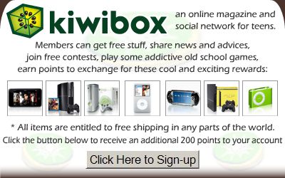 Kiwibox Ad - Kiwibox ad in myLot.