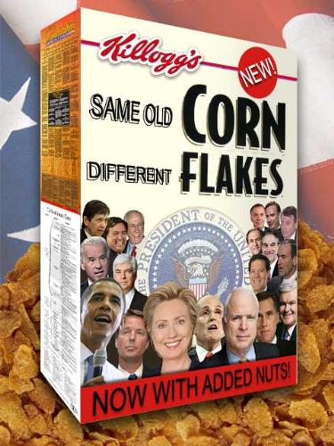 Same Old Flakes, Nuts Included - Same old flakes, but this time, nuts included.
