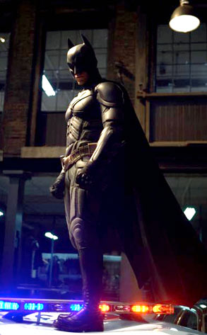 Batman, the horny guy - A snapshot of Batman on one of the sets of Batman the movie.