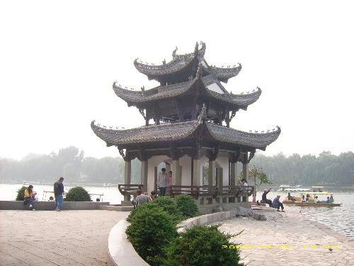 pavilion of fengyutongzhou in taoran park - This pavilion stood at the famous taoran park, Beijing, China.The name of the pavilion means always stand together regardless situation.