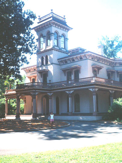 The Mansion - The Bidwell Mansion in Chico, CA. Twas huge, quiet, and creepy  :)