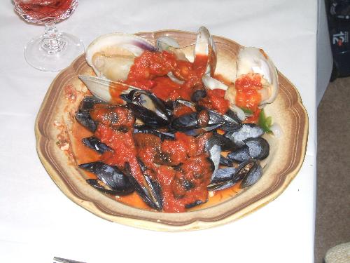 mussels marinara - a great dish to make for the family :)