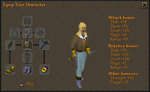 Runescape Casual Wear - Just a screenshot of me playing Runescape.
