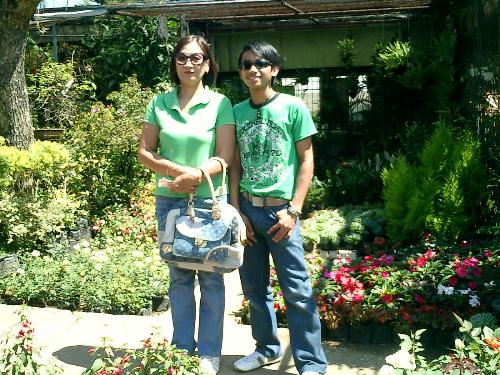 Me and Trygve - was taken in Baguio City while i was buying some flowers to bring home to manila.