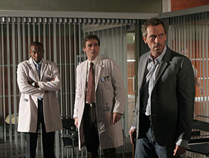 Drs Foreman, Wilson and House - from the TV show House M.D. on Fox