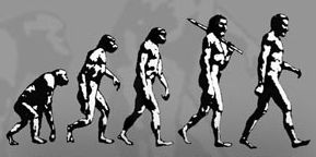 Evolution - A snapshot of man's evolution.