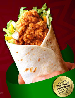 snack wrap  - try one LOL