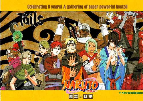Naruto, all legendary beast  - All the character in naruto anime that has a tailed beast in their body.