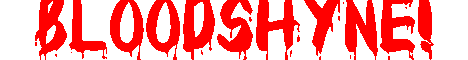 BloodShyne me - BloodShyne mylot user animated text