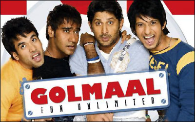 Bollywood Movie  - Golmal Returns