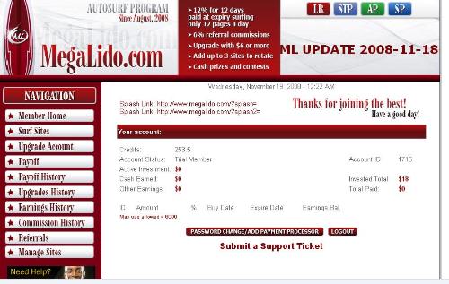 megalido - How to request payment on megalido?