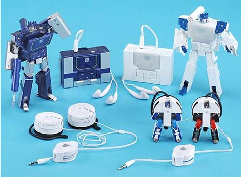 mp3 player - trendy mp3 players looks like transformers.