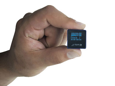 Smallest mp3 player in the world. - It is the smallest mp3 player in the world.