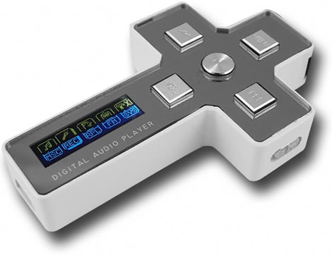 trendy mp3 players. - This is mp3 players looking like cross.