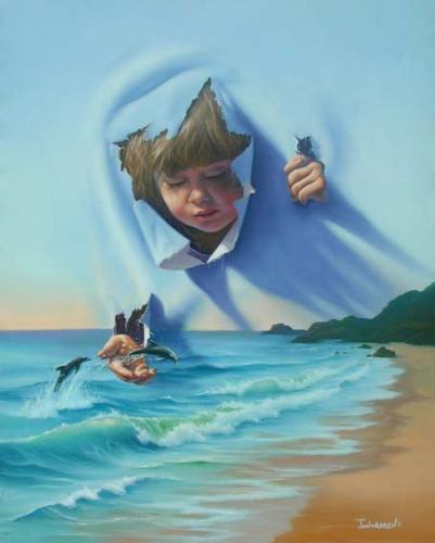 god's view - picture showing the playfulness and caring of god
