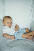Sleepy - Baby sleeping sitting up