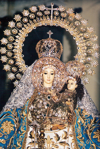 Blessed Virgin Mary and Sto. Nino - The Blessed Virgin Mary carrying the Sto. Nino (Infant Jesus)