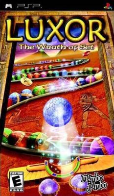 Luxor Wrath of Set - Luxor: The Wrath of Set takes players into ancient Egypt where they team up with a magical scarab beetle to shoot and destroy approaching spheres by matching them into groups of three. Stop all the spheres before they reach the pyramid or the game is over. Gamers may attempt to complete 124 levels in 20 stages by matching the spheres and collecting power-ups including fireballs and lighting bolts to increase the overall score. Players can also select from three different modes of play. ~ Gracie Leach, All Game Guide     - answers.com