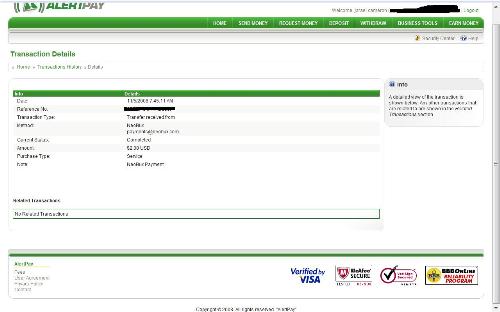 payment proof from neobux - my instant payment from neobux paid to click site.